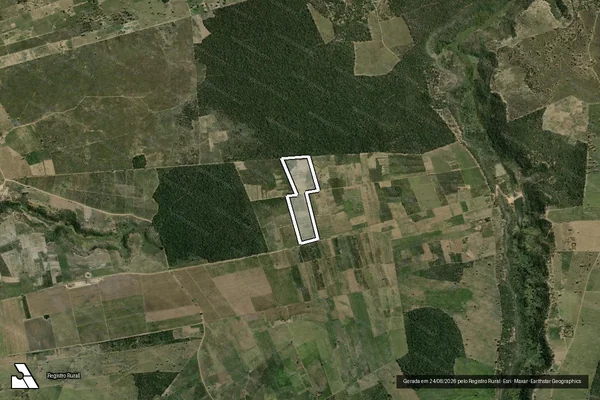 Imagem de satélite de FAZENDA NOVA OLINDA - Parte 1 em Tapiramutá - BA