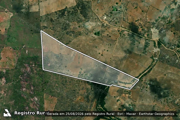Imagem de satélite de Fazenda Novo Horizonte - Parte 24 em Casserengue - PB
