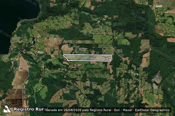 Imagem de satélite de SITIO AMABILE FAMILIA III - SITIO AMABILE E FAMILIA III em Siderópolis - SC