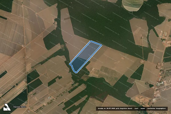 Imagem de satélite de LOTE N 4-A em Sinop - MT