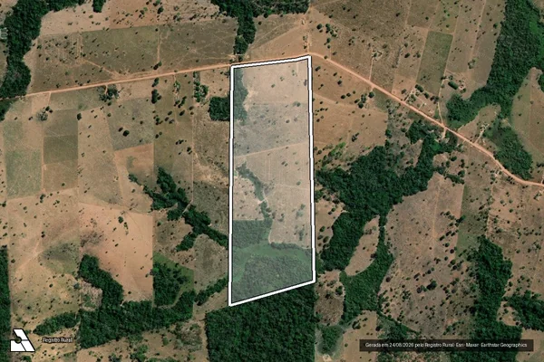 Imagem de satélite de PROJETO DE ASSENTAMENTO SÃO PEDRO – LOTE Nº 412 / Parte 1