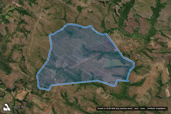 Imagem de satélite de FAZENDA SUSSUAPARA - Parte 1 em Ponte Alta do Tocantins - TO