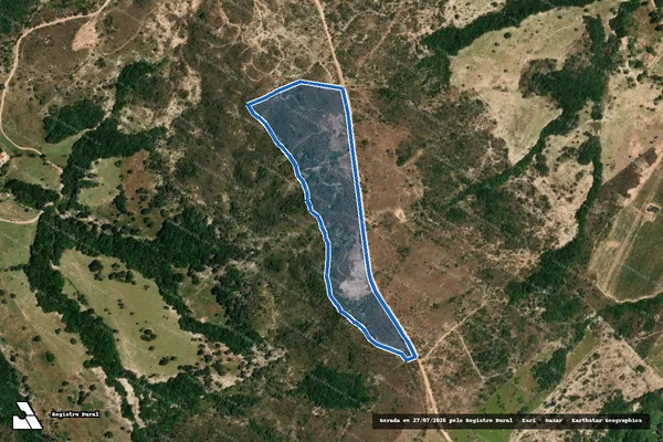 Imagem de satélite de FAZENDA BOA VISTA - GLEBA B em Monte Carmelo - MG
