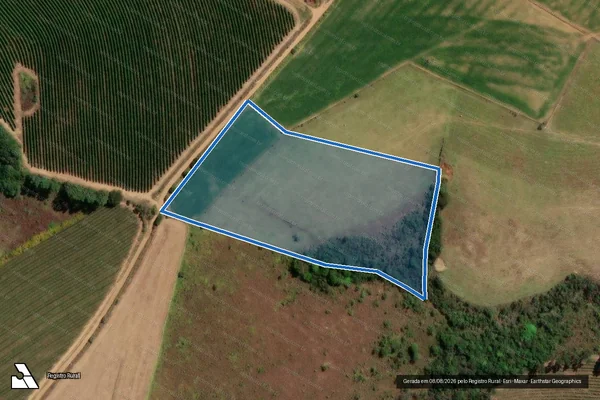 Imagem de satélite de Fazenda Campo Alegre - Gleba 02 em São Roque de Minas - MG
