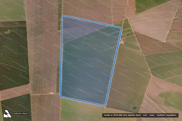 Imagem de satélite de Fazenda Reunidas ? Califórnia - Parcela 02 em Santa Filomena - PI