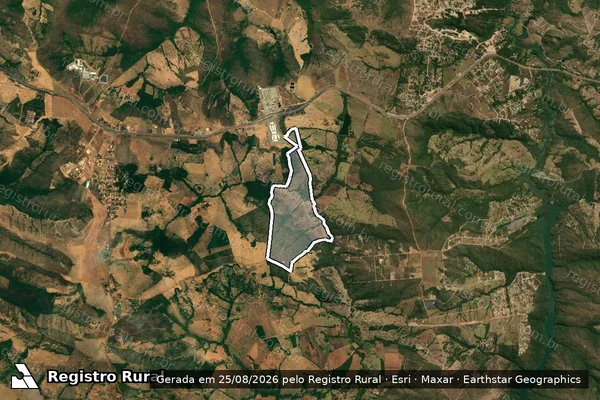 Imagem de satélite de QUINHÃO 10 DA FAZENDA BRÍOSO em None