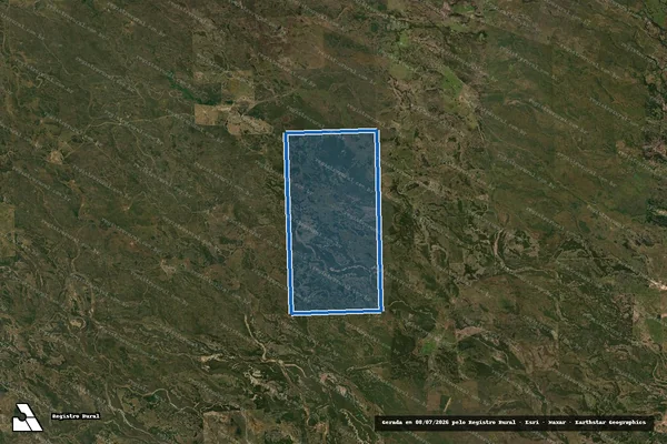 Imagem de satélite de Fazenda Santa Cecília - Parte 1 em Corumbá - MS