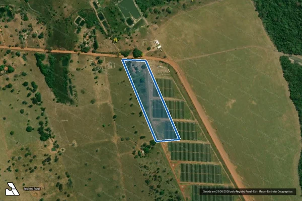 Imagem de satélite de Chácara Boa Vista - PARCELA 01 em Pontes e Lacerda - MT