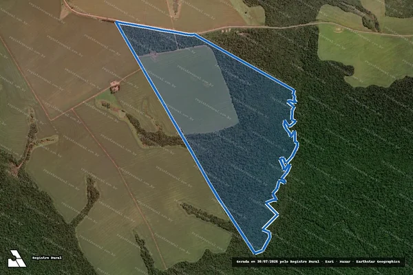 Imagem de satélite de FAZENDA OLHO D?ÁGUA II - FAZENDA OLHO D?ÁGUA II em Porto dos Gaúchos - MT