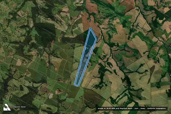 Imagem de satélite de Lote Rural 99-3-A - Lote Rural 99-3-A em Vera Cruz do Oeste - PR