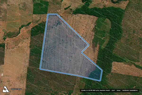 Imagem de satélite de FAZENDA BACABA - Parte 1 em Feira Nova do Maranhão - MA