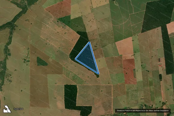 Imagem de satélite de Lote nº 12-REM - Parte 1 em Paranavaí - PR
