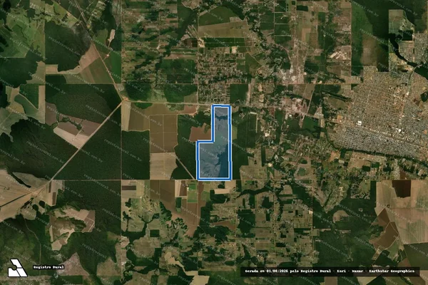 Imagem de satélite de Fazenda Leonora (Lote 67-D, Setor 12, Gleba Corumbiara) - Parte 1 em Vilhena - RO