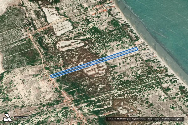 Imagem de satélite de SITIO SÃO LUIS - Parte 1 em Grossos - RN