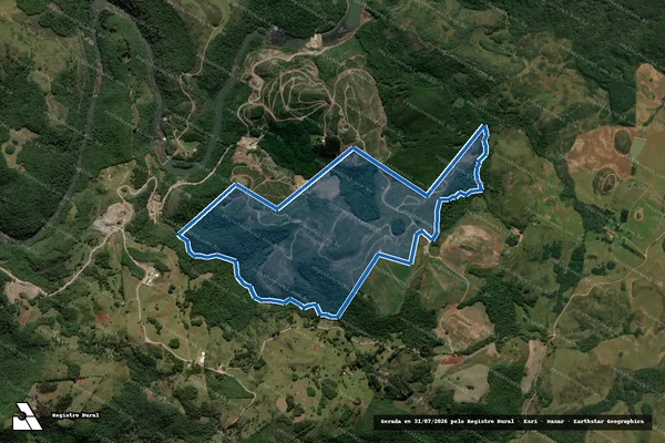 Imagem de satélite de Fazenda Santo Estevão - Parte 1 em Ipê - RS
