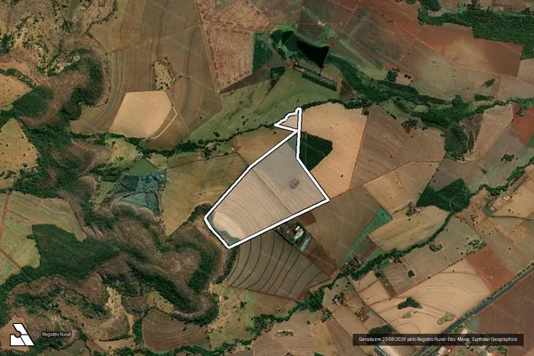 Imagem de satélite de FAZENDA TRINDADE - 001 em Itumbiara - GO