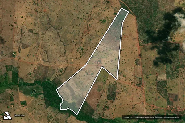 Imagem de satélite de FAZENDA ALTO ALEGRE - FAZENDA PLANALTO em Formosa da Serra Negra - MA