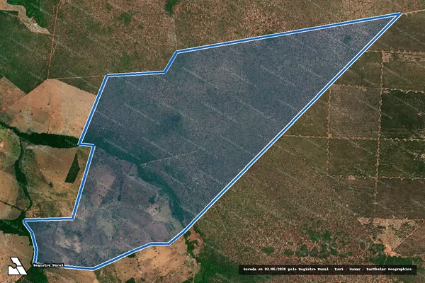 Imagem de satélite de FAZENDA CATINGUEIRO - PARTE 1 em Feira Nova do Maranhão - MA