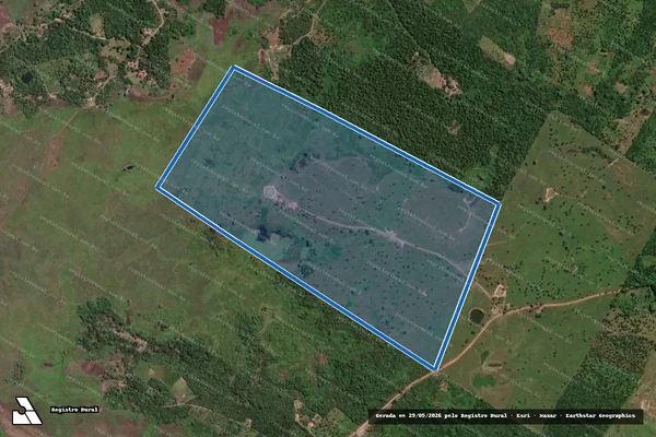 Imagem de satélite de FAZENDA PARAISO/GLEBA A - FAZ PARAISO_A em Anajatuba - MA