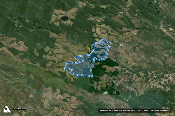 Imagem de satélite de Fazendas Reunidas Bahia Sedes Laffranchi ? Bloco 03 - Parte 1 em Porto Seguro - BA