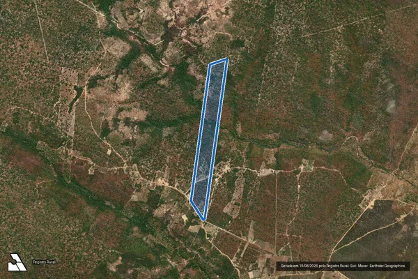 Imagem de satélite de Sitio Santa Filomena - Parcela 1 em Barão de Grajaú - MA
