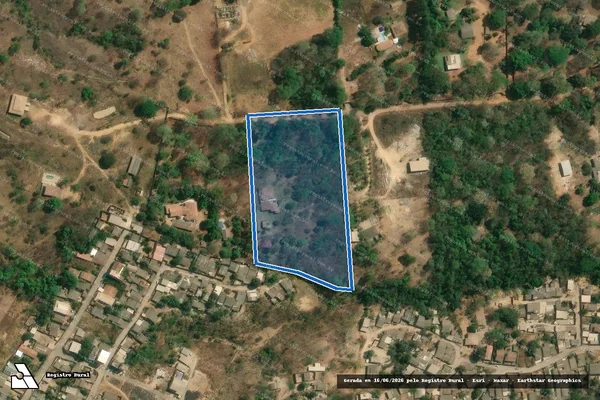 Imagem de satélite de UMA GLEBA DE TERRAS NA FAZENDA SOBRADINHO - Parte 1 em Brasília - DF