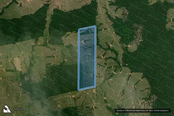 Imagem de satélite de Fazenda R&J – Gleba Marmelo / Parte 1