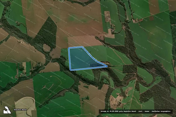 Imagem de satélite de LOTE 4/D em Arapongas - PR