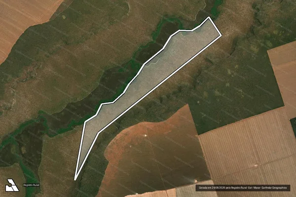 Imagem de satélite de FAZENDA FREIRE XXV - GLEBA 01 em Formosa do Rio Preto - BA