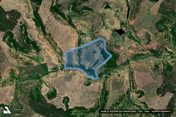 Imagem de satélite de Fazenda Altamira - Parte 1 em Carlos Chagas - MG