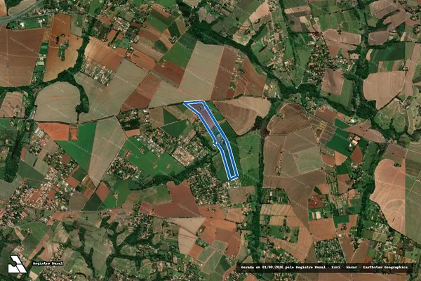 Imagem de satélite de Sítio 05 Estrelas - Parcela 1 em Limeira - SP