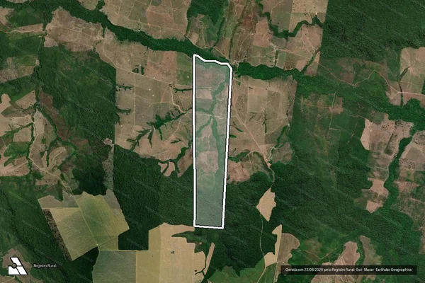 Imagem de satélite de FAZENDA MELO - FAZENDA MELO em Rondon do Pará - PA