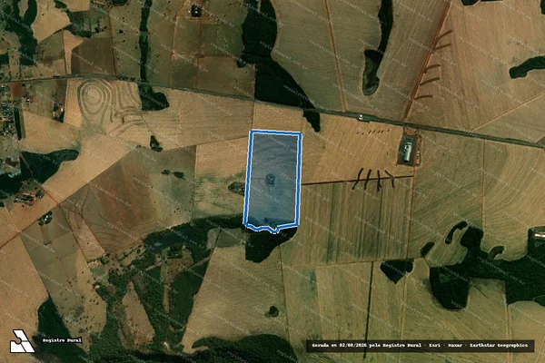 Imagem de satélite de SITIO DUAS MENINAS - Única em Tangará da Serra - MT