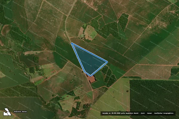 Imagem de satélite de Fazenda Guay - Parte 2 em Amambai - MS