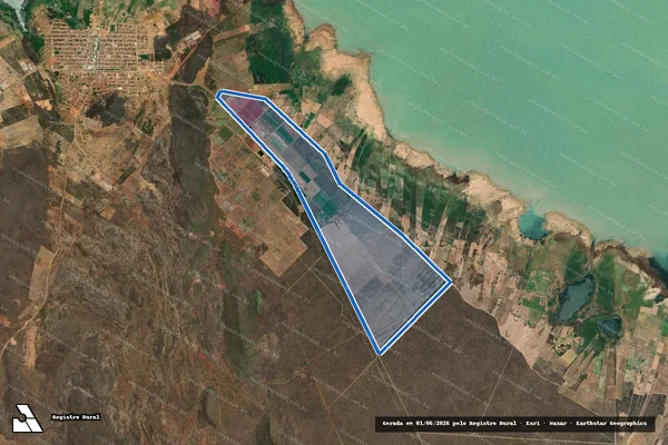 Imagem de satélite de Fazenda Castela - Parte 1 em Sento Sé - BA