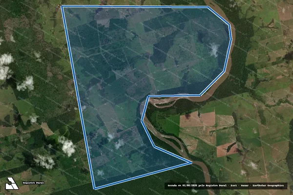 Imagem de satélite de LOTE 17 - PARTE 1 em Colniza - MT