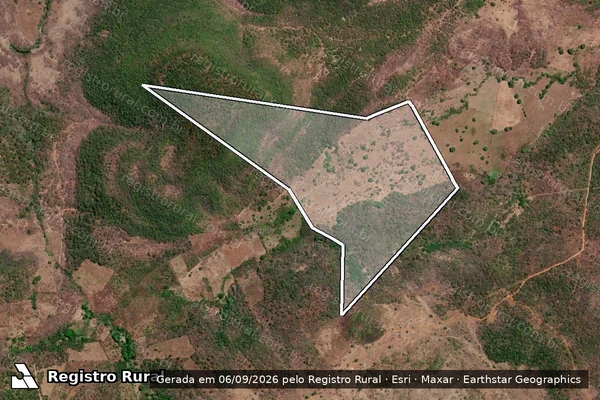 Imagem de satélite de GLEBA MORRO DO COITÉ - Parcela 1 em Elesbão Veloso - PI