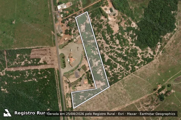Imagem de satélite de LOTE 38R1 DESMEMBRADO-2A GLEBA 02 SETOR URUCUMACUÃ - LOTE 38R/1 DESMEMBRADO GLEBA 02 SETOR URUCUMACUÃ em Pimenta Bueno - RO