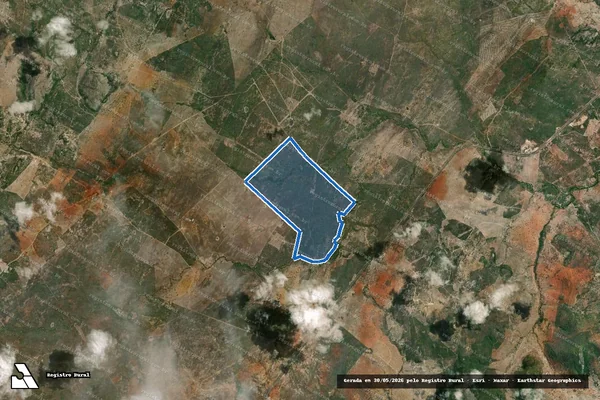 Imagem de satélite de Fazenda Batente de Pedra em Brejões - BA