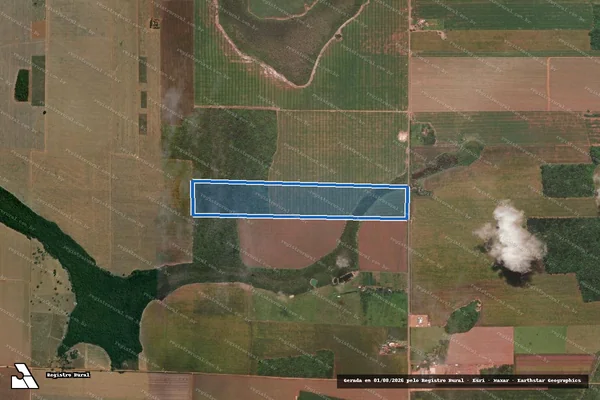 Imagem de satélite de LOTE 20B ? GLEBA 07 ? PIC / PAR - LOTE 20B ? GLEBA 07 ? PIC / PAR em Cerejeiras - RO