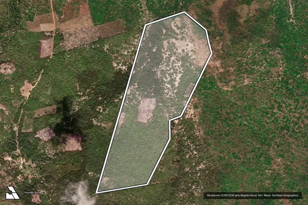 Imagem de satélite de FAZENDA BACURI - DATA CURRAL DE PEDRA - Parte 1 em Monsenhor Gil - PI