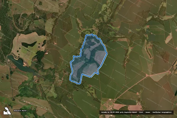Imagem de satélite de Fazenda Bonsucesso - 001 em Jataí - GO