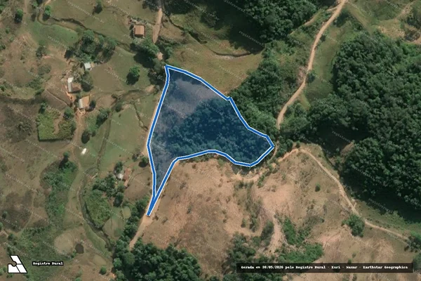 Imagem de satélite de Fazenda Figueiredo - PARCELA 02 em Antônio Dias - MG