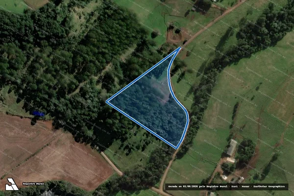 Imagem de satélite de SÍTIO VERDE - SÍTIO VERDE - GLEBA B em Marema - SC