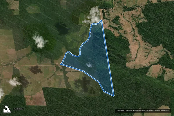 Imagem de satélite de FAZENDA SÃO JOAQUIM - GLEBA ?B? em Aripuanã - MT