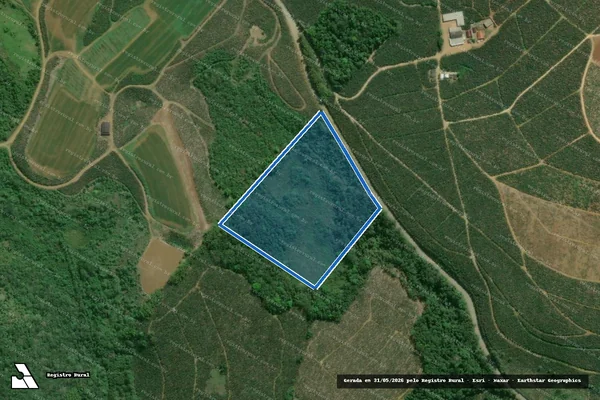 Imagem de satélite de Gleba 56 - Parcela 1 em Cajati - SP