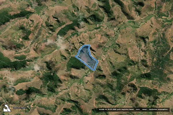Imagem de satélite de Fazenda Mulata - Parte 2 - Parte 1 em Nova Módica - MG