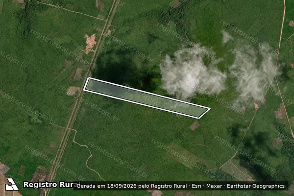 Imagem de satélite de PA CONCEIÇÃO I LOTE 8 - SITIO FE EM DEUS / Parcela 1