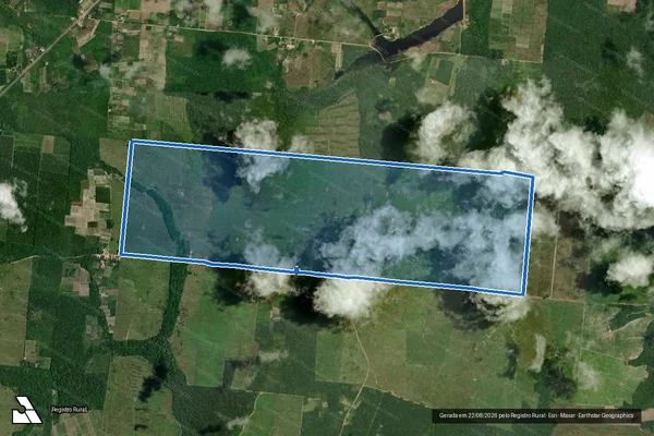 Imagem de satélite de Fazenda Santa Maria - Parcela 1 em Igarapé-Açu - PA