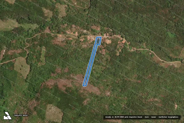 Imagem de satélite de FAZENDA BARRO VERMELHO ? PARCELA 6A - Parte 1 em Itapipoca - CE